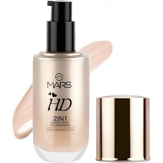MARS HD 2 IN 1 SUPER STAY FOUNDATION F-07
