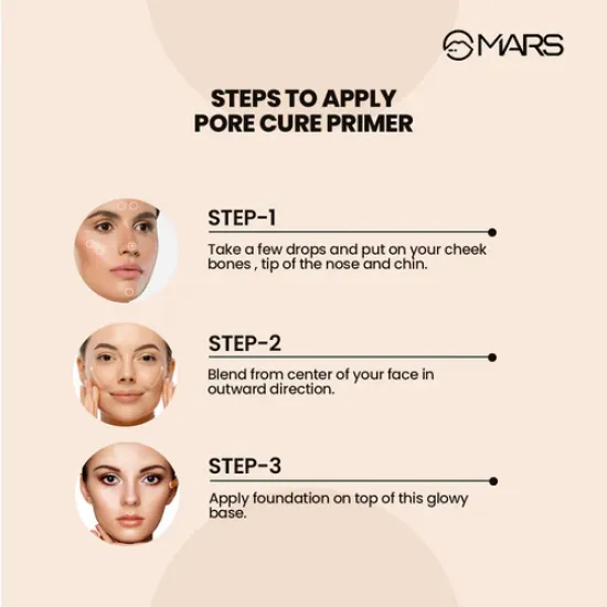 MARS PORE CURE FACE PRIMER