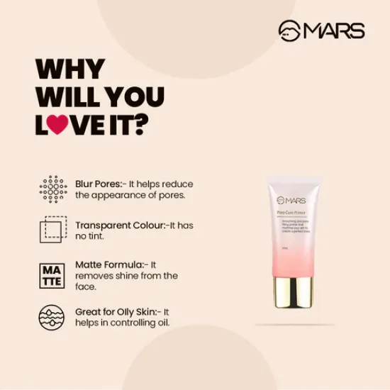 MARS PORE CURE FACE PRIMER