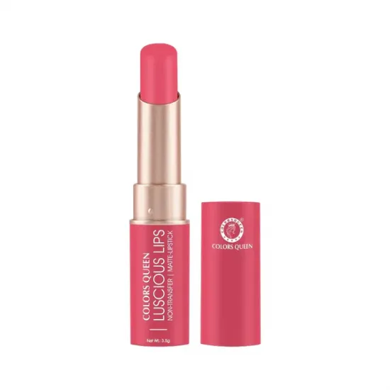 COLORS QUEEN LUSCIOUS LIPS LIPSTICK | NON-TRANSFER | MATTE-LIPSTICK | DL-1242 