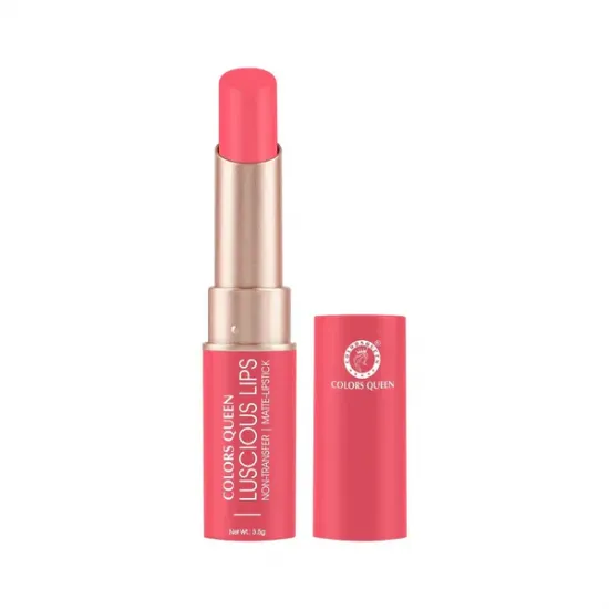 COLORS QUEEN LUSCIOUS LIPS LIPSTICK | NON-TRANSFER | MATTE-LIPSTICK | DL-1242 