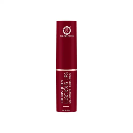 COLORS QUEEN LUSCIOUS LIPS LIPSTICK | NON-TRANSFER | MATTE-LIPSTICK | DL-1242 