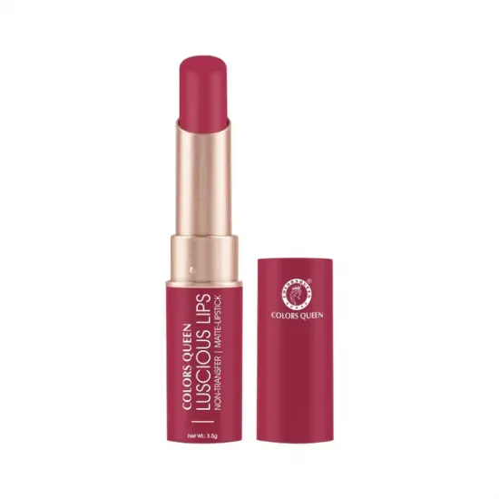 COLORS QUEEN LUSCIOUS LIPS LIPSTICK | NON-TRANSFER | MATTE-LIPSTICK | DL-1242 