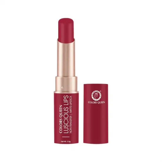 COLORS QUEEN LUSCIOUS LIPS LIPSTICK | NON-TRANSFER | MATTE-LIPSTICK | DL-1242 