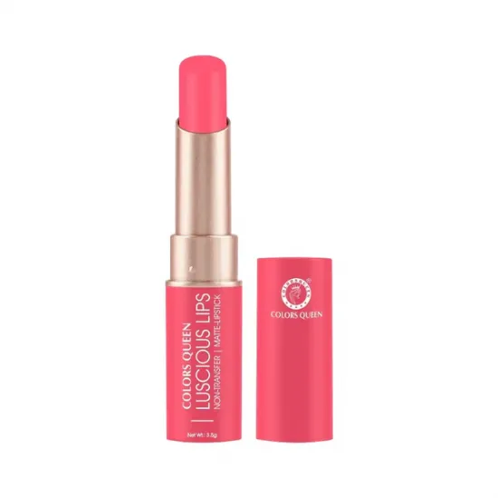 COLORS QUEEN LUSCIOUS LIPS LIPSTICK | NON-TRANSFER | MATTE-LIPSTICK | DL-1242 