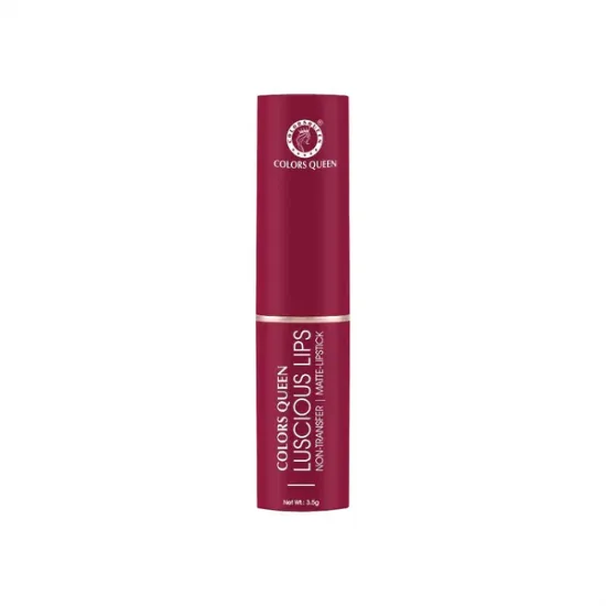 COLORS QUEEN LUSCIOUS LIPS LIPSTICK | NON-TRANSFER | MATTE-LIPSTICK | DL-1242 