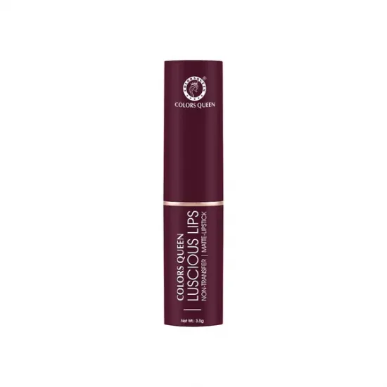 COLORS QUEEN LUSCIOUS LIPS LIPSTICK | NON-TRANSFER | MATTE-LIPSTICK | DL-1242 