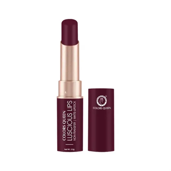 COLORS QUEEN LUSCIOUS LIPS LIPSTICK | NON-TRANSFER | MATTE-LIPSTICK | DL-1242 
