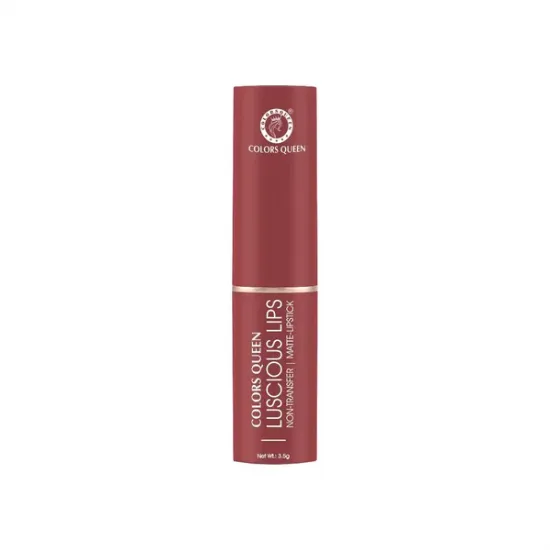COLORS QUEEN LUSCIOUS LIPS LIPSTICK | NON-TRANSFER | MATTE-LIPSTICK | DL-1242 