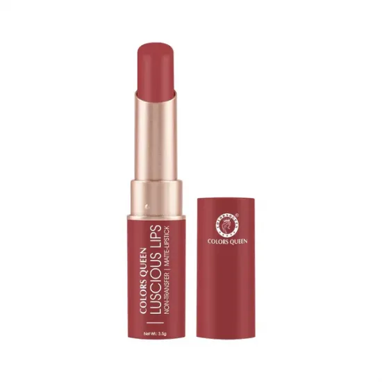 COLORS QUEEN LUSCIOUS LIPS LIPSTICK | NON-TRANSFER | MATTE-LIPSTICK | DL-1242 