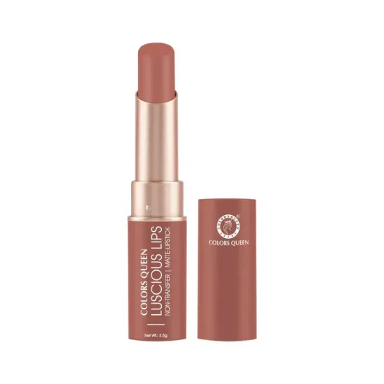 COLORS QUEEN LUSCIOUS LIPS LIPSTICK | NON-TRANSFER | MATTE-LIPSTICK | DL-1242 