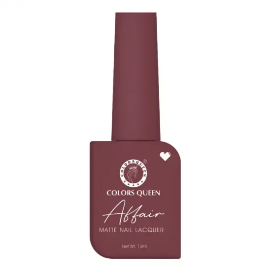 COLORS QUEEN NAIL AFFAIR MATTE NAIL LACQUER (NAIL POLISH) 13ML AN-65 