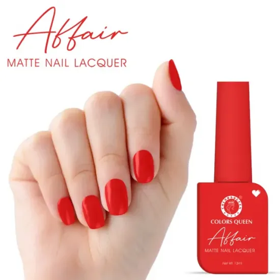 COLORS QUEEN NAIL AFFAIR MATTE NAIL LACQUER (NAIL POLISH) 13ML AN-65 