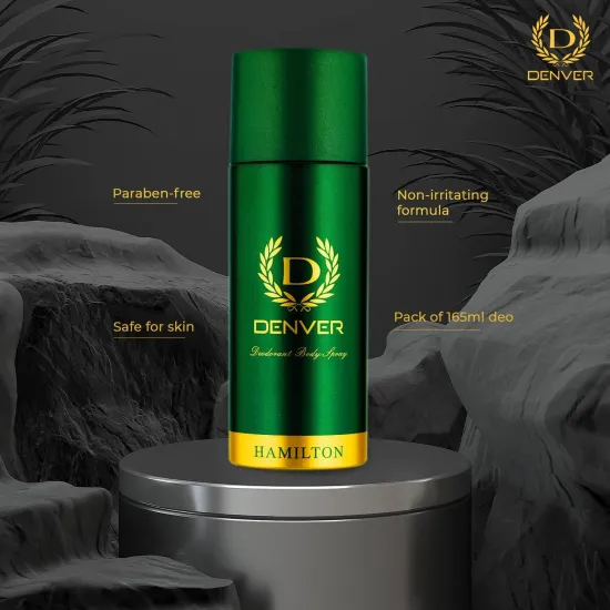 DENVER HAMILTON DEODORANT BODY SPRAY 165ML 