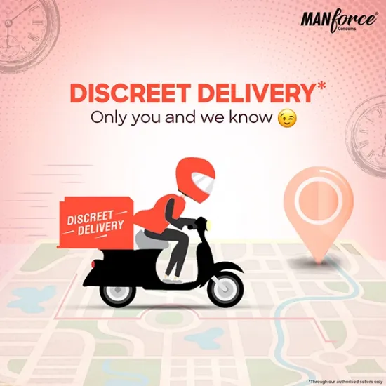 MANFORCE OVERTIME ORANGE FLAVOURED CONDOMS 10 PCS PACK