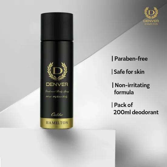 DENVER HAMILTON CALIBER DEODORANT BODY SPRAY 165ML 