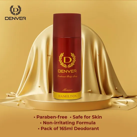 DENVER HAMILTON HONOUR DEODORANT BODY SPRAY 165ML 