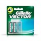 GILLETTE VECTOR + RAZOR CARTRIDGE 2PCS PACK