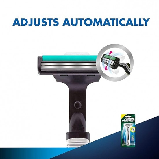 GILLETTE VECTOR+ RAZOR 1PCS PACK