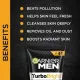 GARNIER MEN TURBO BRIGHT ANTI-POLLUTION DOUBLE ACTION FACE WASH 50G