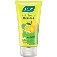 JOY SKIN FRUITS LEMON FACE WASH | BRIGHTNING | BRIGHTNESS SKIN TO REVEL NATURAL GLOW | FOR ALL SKIN TYPES | 150ML