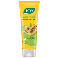 JOY SKIN FRUITS PAPAYA FACE WASH | SPOTS & TAN CLEAR | CLEARS DARK SPOTS | FOR ALL SKIN TYPES | 50G 