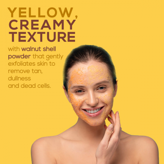 JOY UBTAN FACE WASH | TAN REMOVAL + BLEMISH MINIMIZING | WITH TURMERIC SANDAL & SAFFRON | 100ML