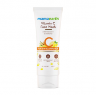 MAMA EARTH VITAMIN C FACE WASH | WITH VITAMIN C & TURMERIC | FOR SKIN ILLUMINATION | 100 G FACE WASH 