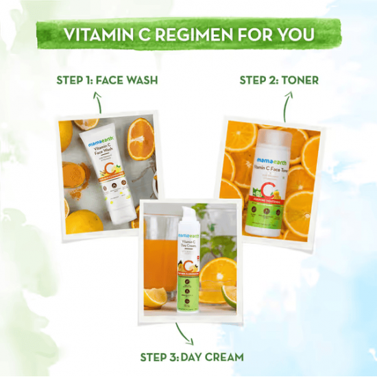 MAMA EARTH VITAMIN C FACE WASH | WITH VITAMIN C & TURMERIC | FOR SKIN ILLUMINATION | 100 G FACE WASH 