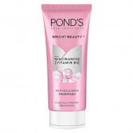 PONDS BRIGHT BEAUTY FACE WASH | FOR BRIGHTNESS | WITH NIACINAMIDE VITAMIN B3 | ANTI-DULLNESS FACE WASH 100 G