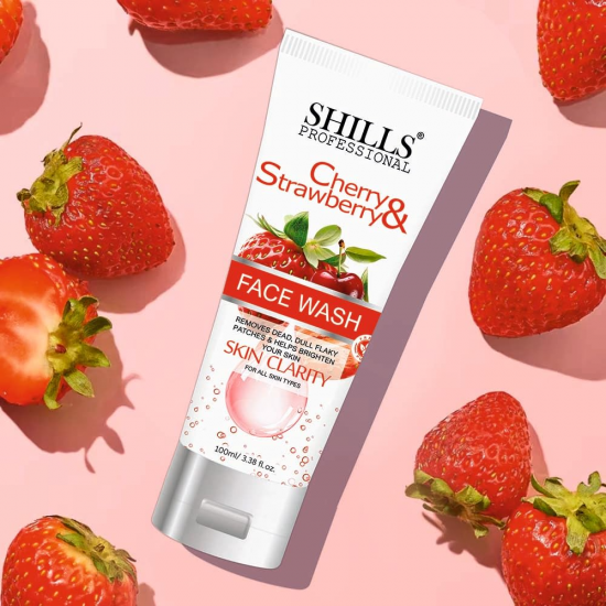 SHILLS PROFESSIONAL FACE WASH | CHERRY & STRAWBERRY | SKIN CLARITY 