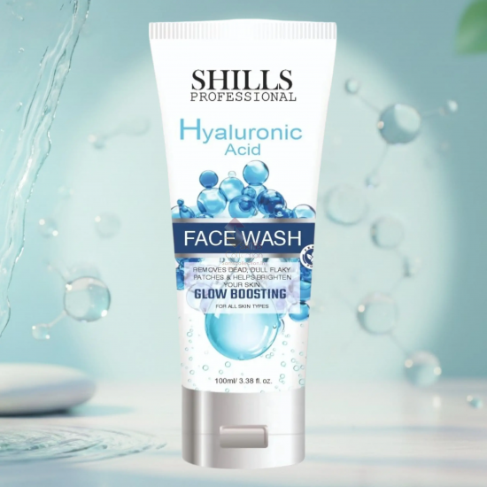SHILLS PROFESSIONAL FACE WASH | HYALURONIC ACID | GLOW BOOSTING