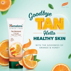 HIMALAYA TAN REMOVAL ORANGE PEEL-OFF MASK 100G