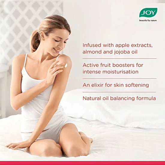 JOY SKIN FRUITS MOISTURIZER SKIN CREAM | APPLE FLAVOURED CREAM | WITH JOJOBA OIL & ALMOND OIL | ALL SKIN TYPES | 100ML