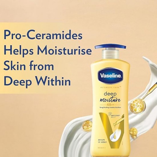 VASELINE INTENSIVE CARE | DEEP MOISTURIZER | 48 HR LONG LASTING | BODY LOTION 200 ML