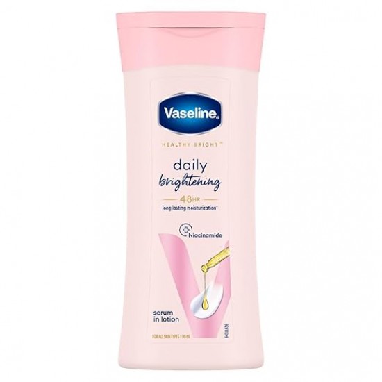 VASELINE HEALTHI BRIGHT | DAILY BRIGHTENING  | WITH VITAMIN B3 | EVEN TONE | BODY LOTION 90 ML